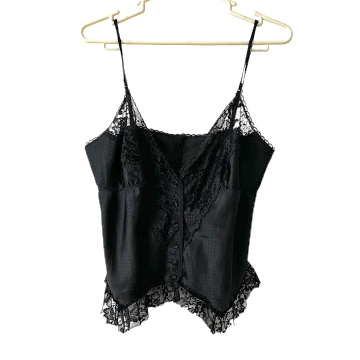 Blusa negra encaje - Talla L
