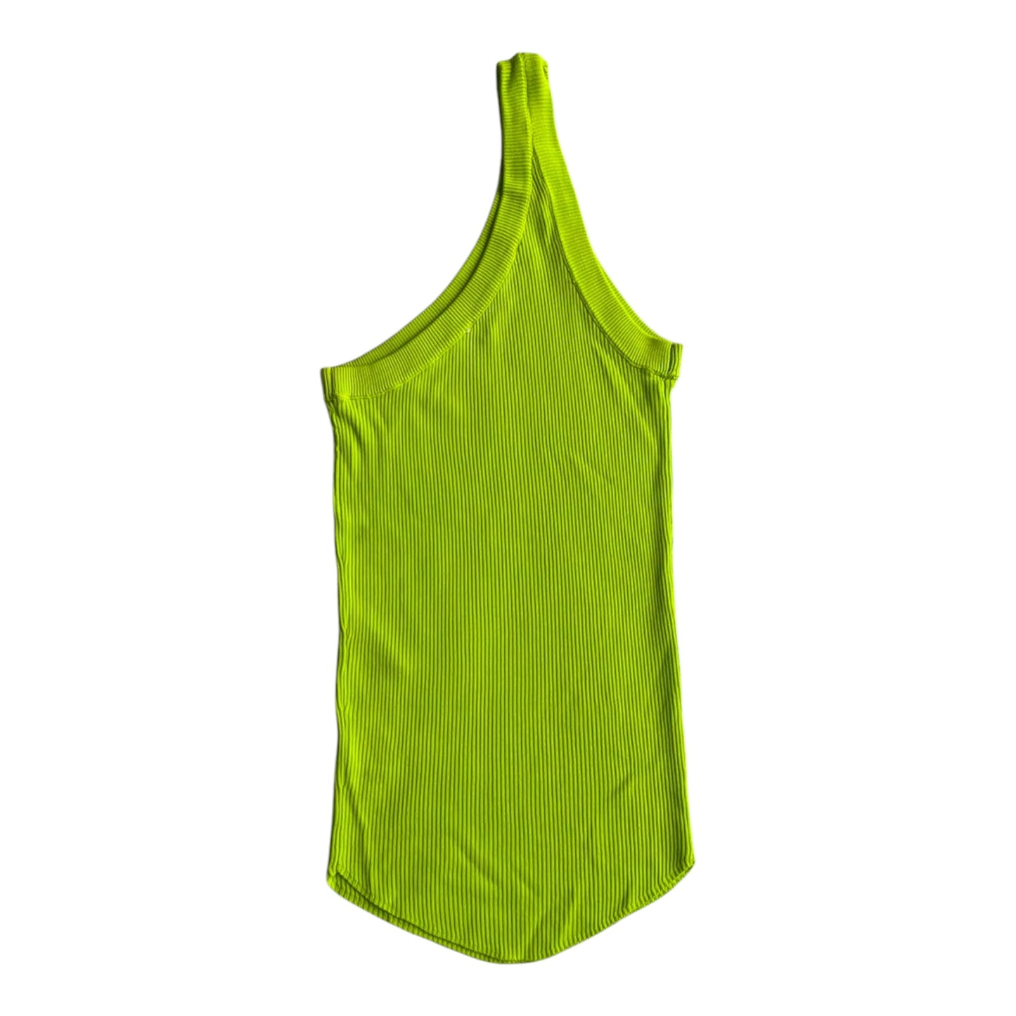 Top asimétrico neón Zara - Talla XS