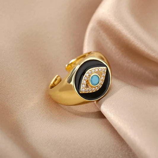Anillo ojo turco regulable