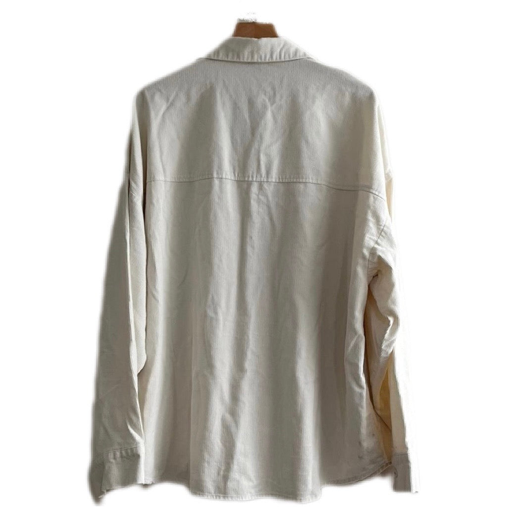 Camisa beige corduroy H&M - Talla M