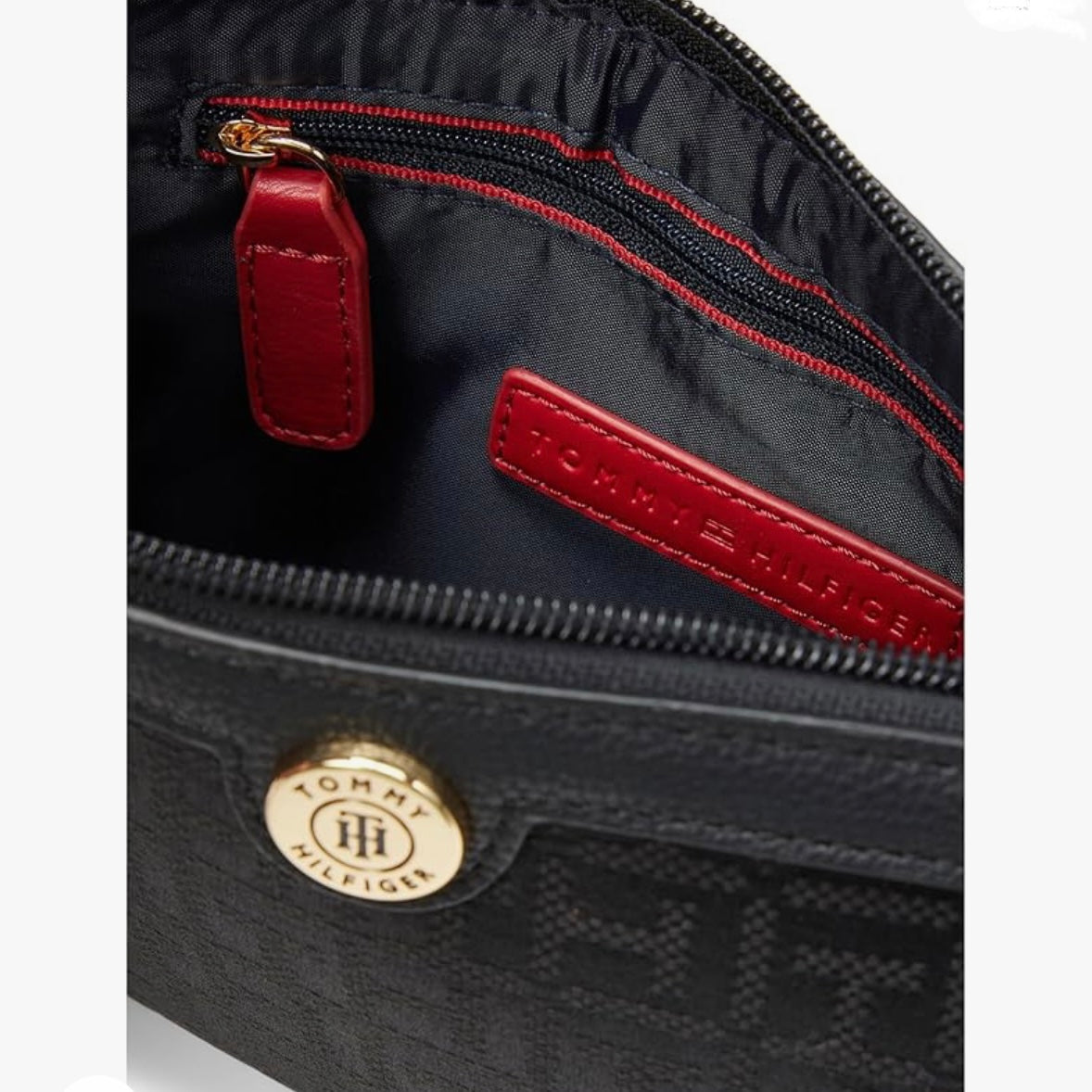 Cartera negra crossbody Tommy Hilfiger nueva con etiqueta