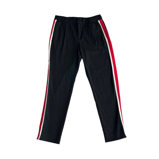 Pantalón negro rayas rojas y blancas Zara - Talla M