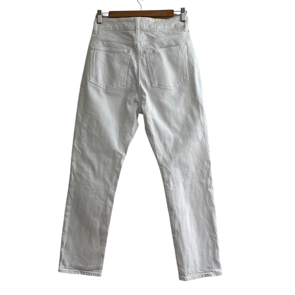 Pantalón blanco recto H&M - Talla 28