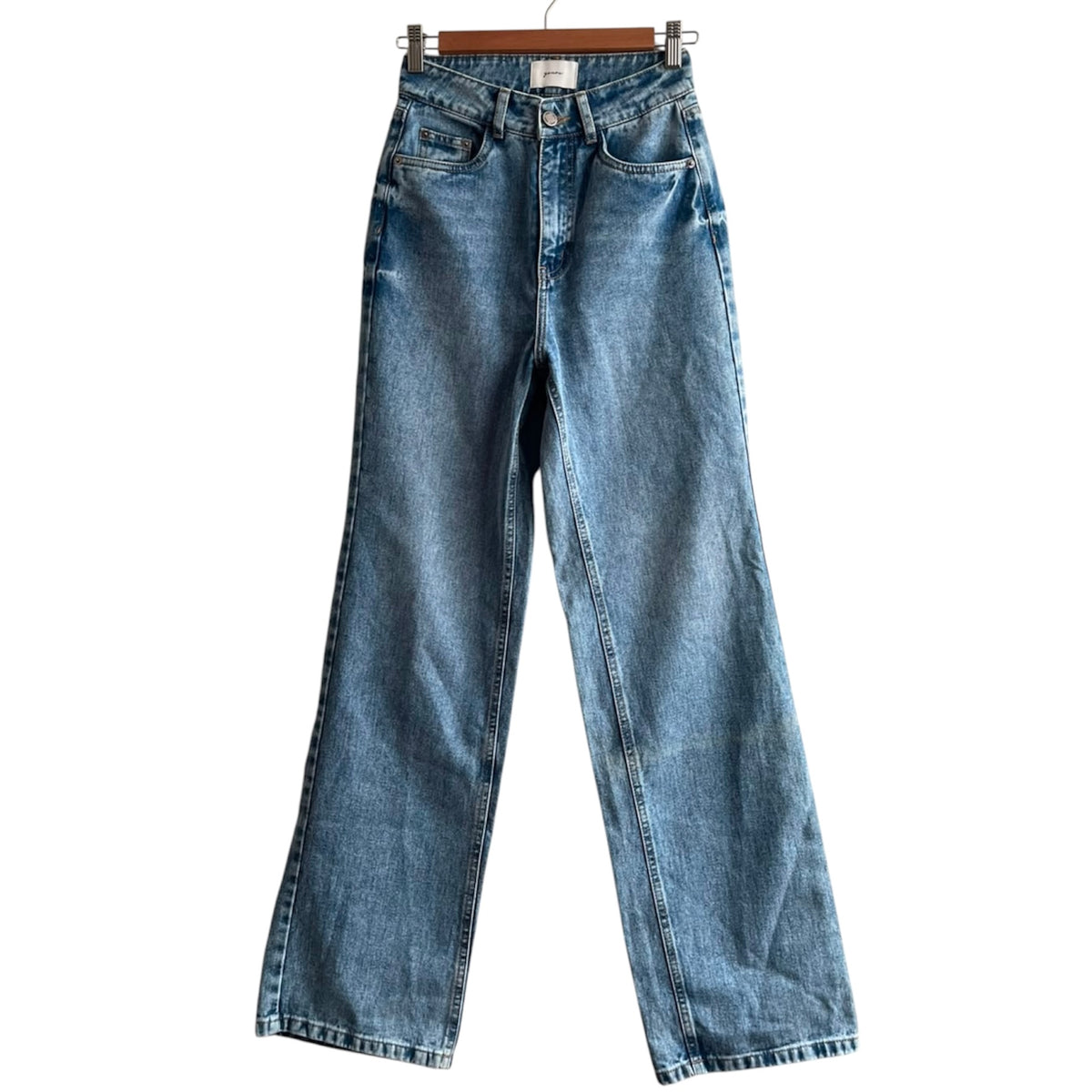 Jean azul claro acampanado - Talla 26