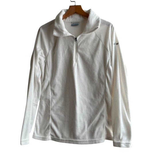 Casaca polar con cuello crema Columbia - Talla M