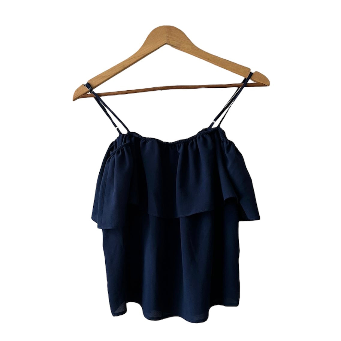 Blusa tiras azul Basement - Talla S