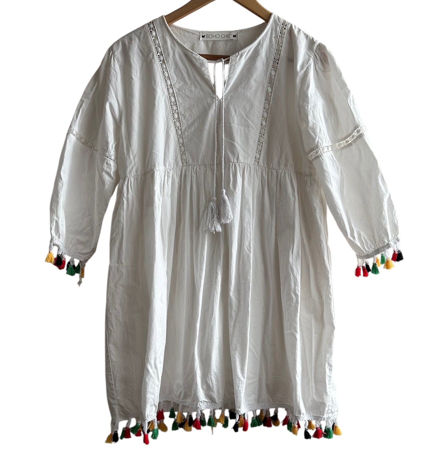 Vestido blanco playa - Talla M