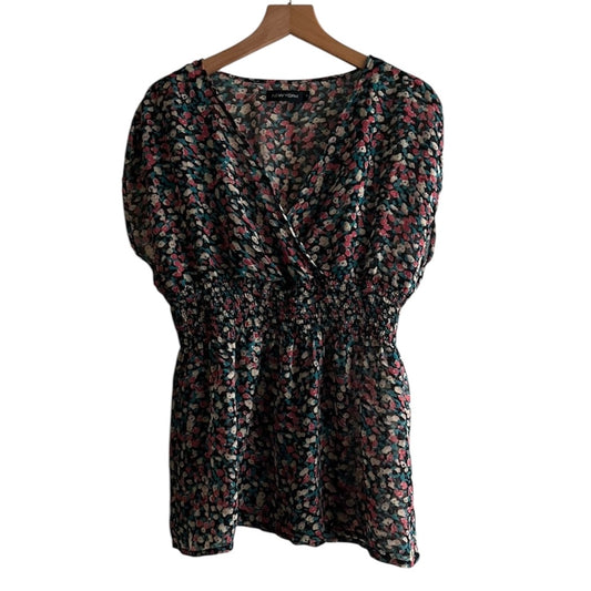 Blusa gasa flores - Talla S