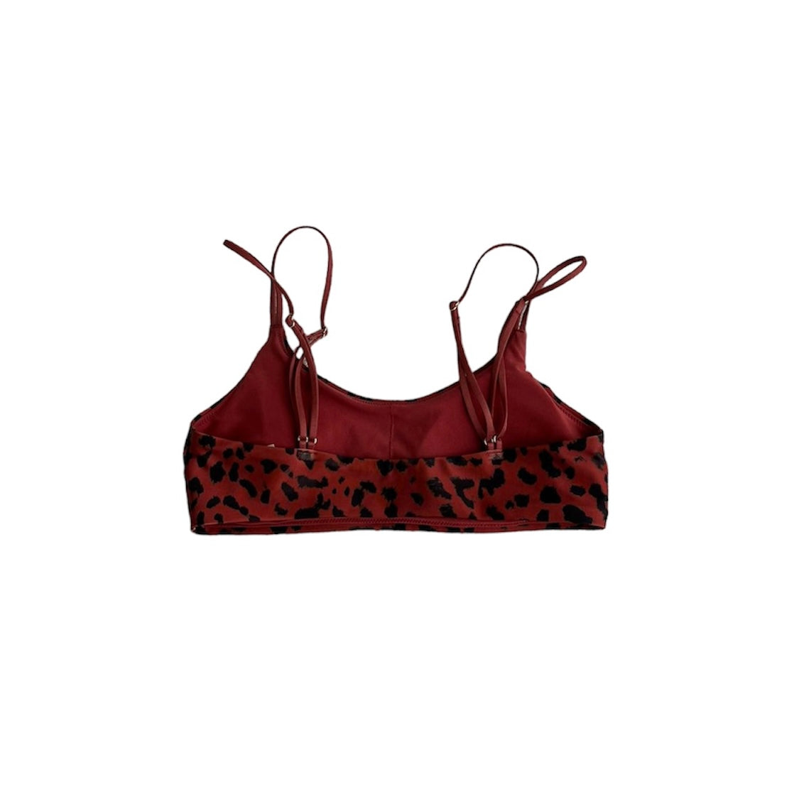 Bikini parte de arriba animal print H&M - Talla M