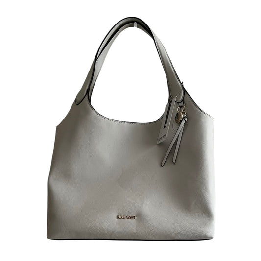 Cartera crema Nine west nueva con etiqueta