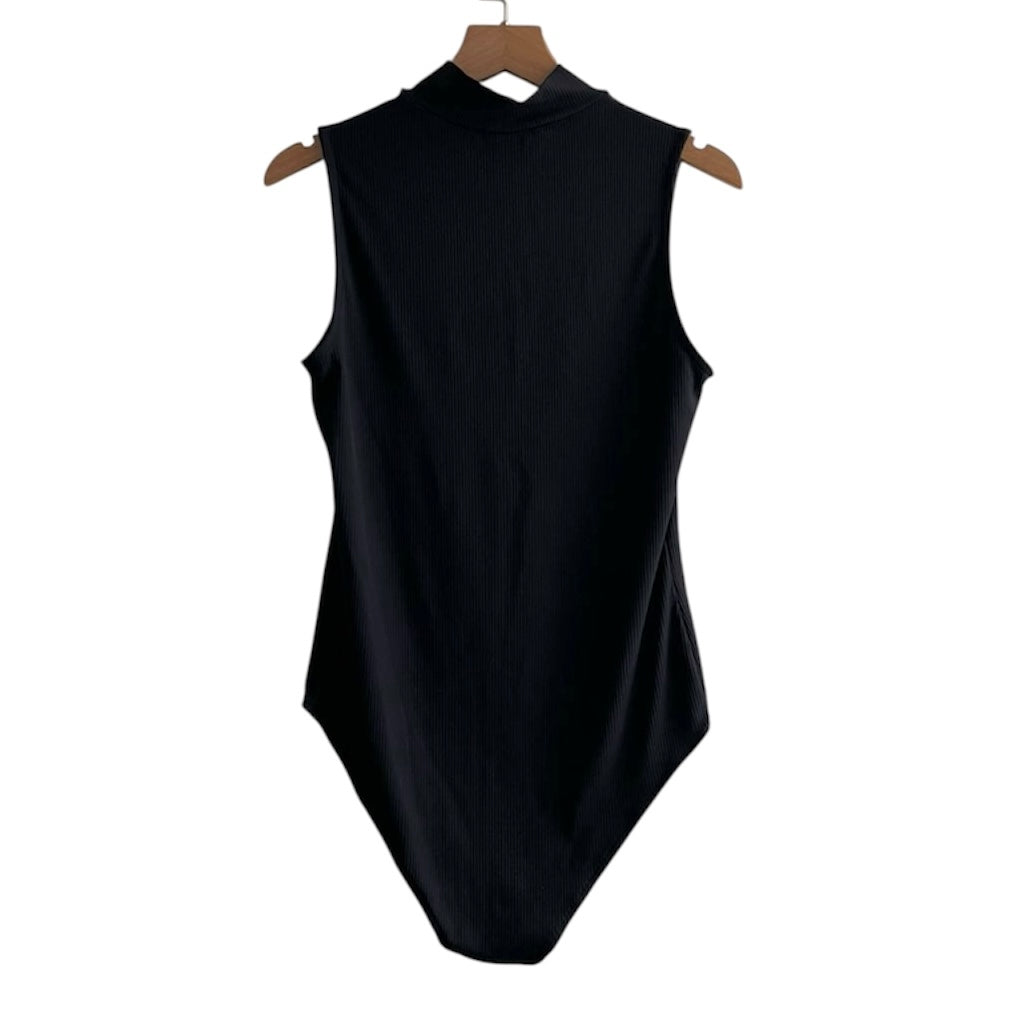 Body negro cuello alto H&M - Talla M