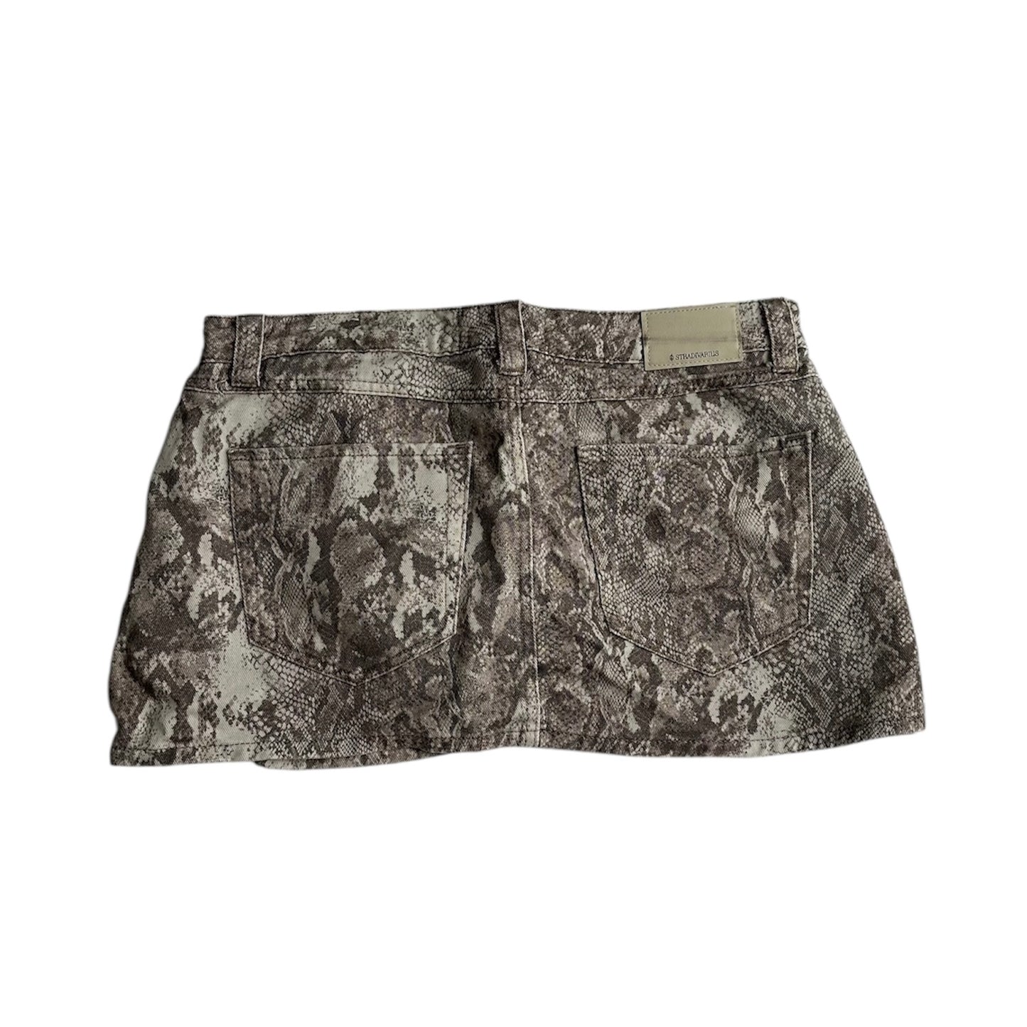 Falda short animal print Stradivarius- Talla 32