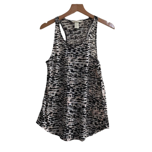 Polo estampado negro H&M - Talla XS