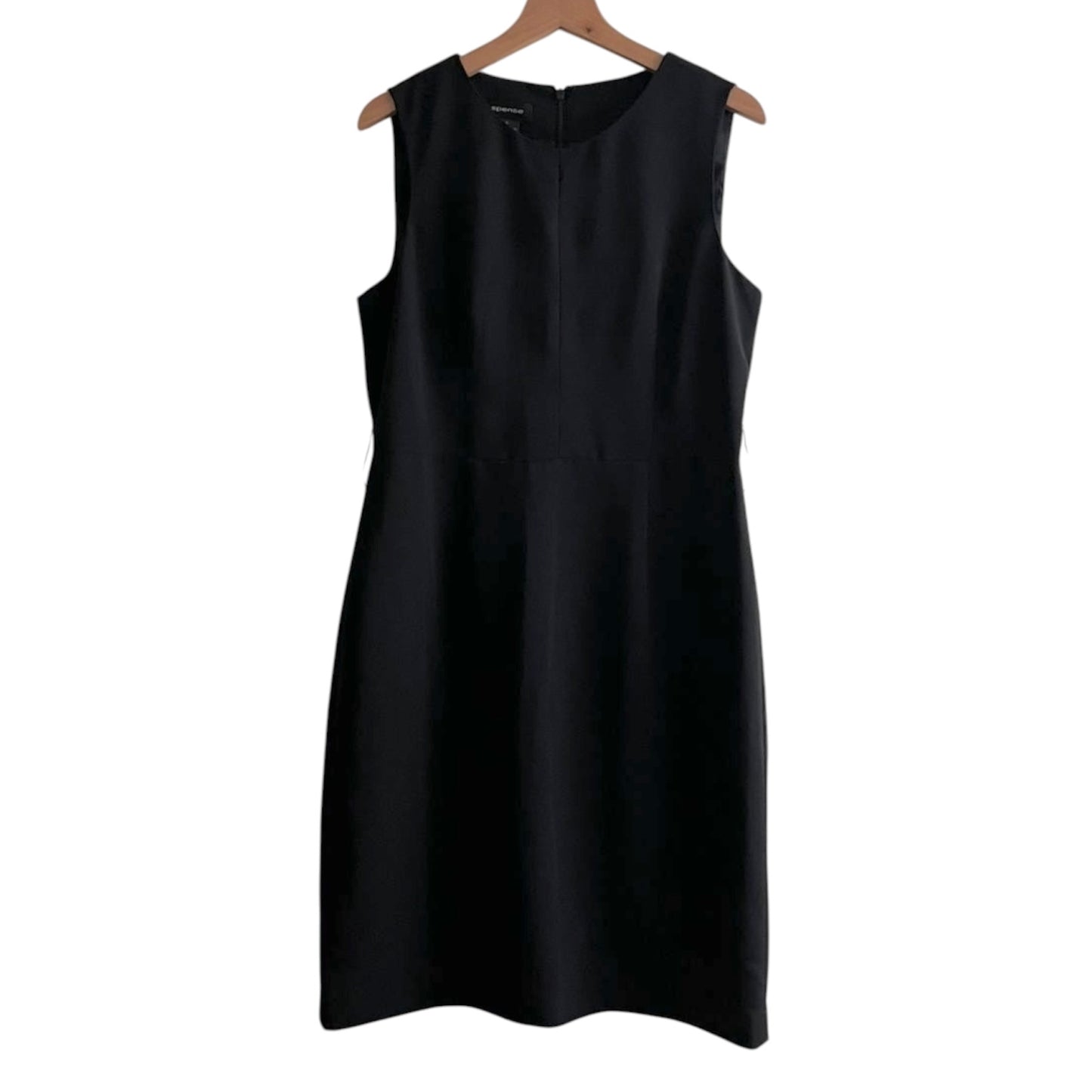 Vestido negro manga cero clásico - Talla M