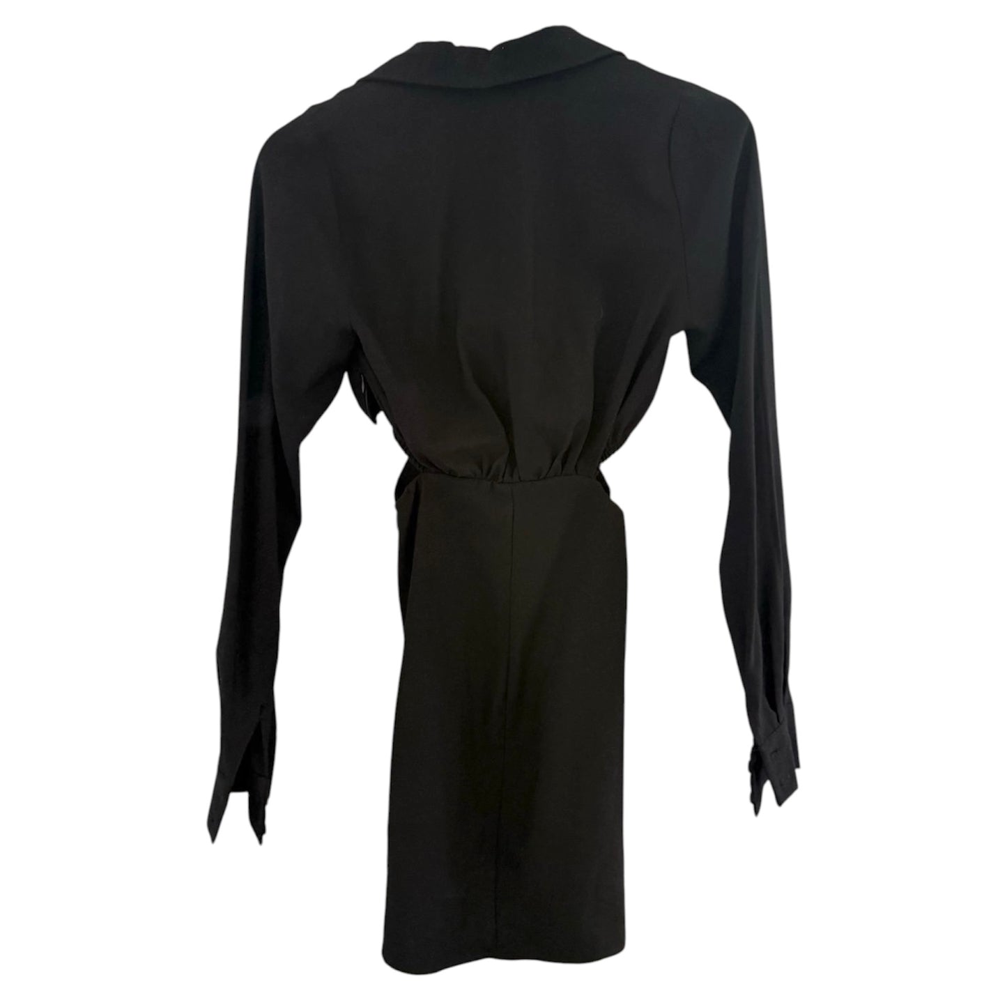 Vestido manga larga negro nuevo con etiqueta Pull & Bear - Talla XS