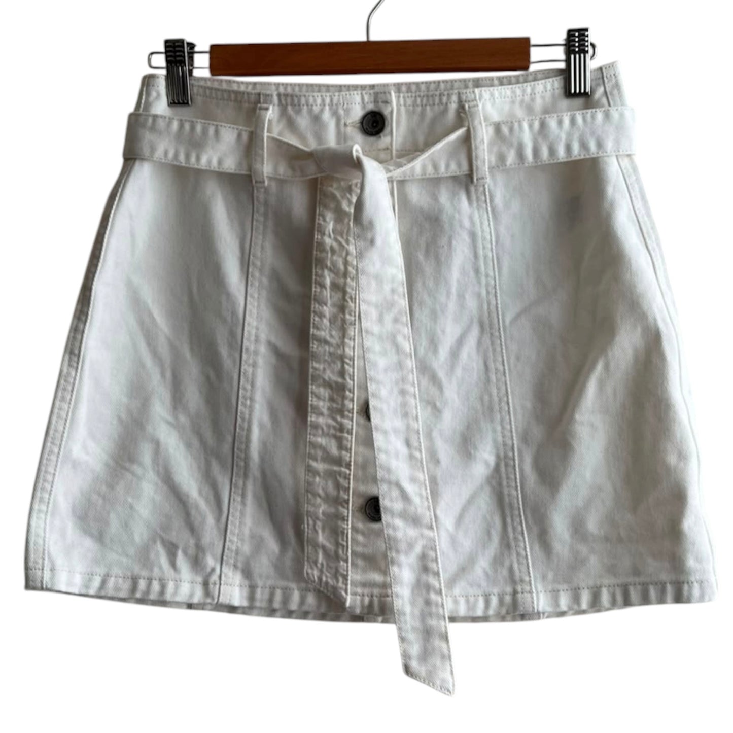 Falda Jean crema Kismadehere - Talla 28R