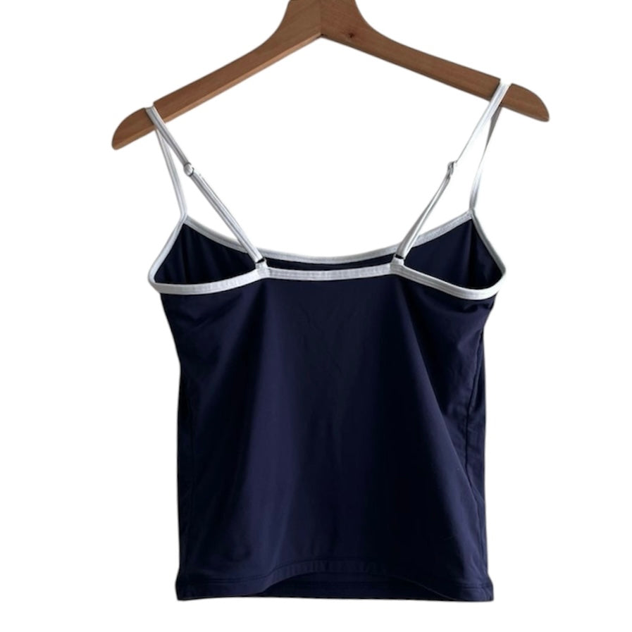 Polo azul tiras blancas Suuksess - Talla S