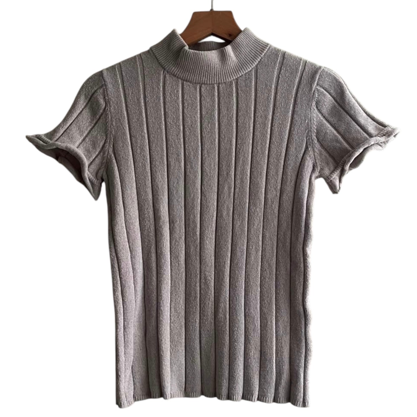 Polo manga corta beige Zara - Talla S