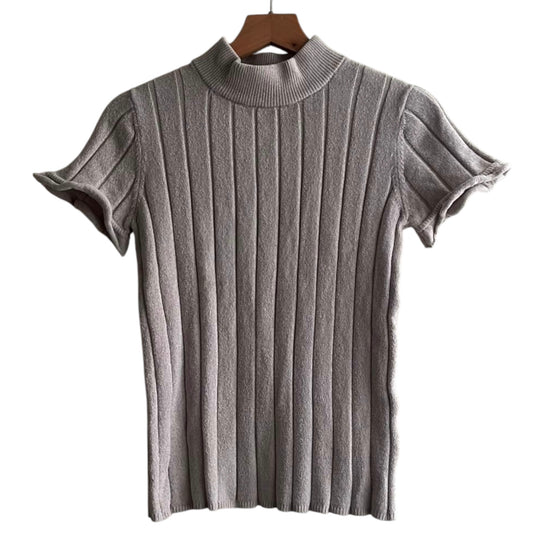 Polo manga corta beige Zara - Talla S