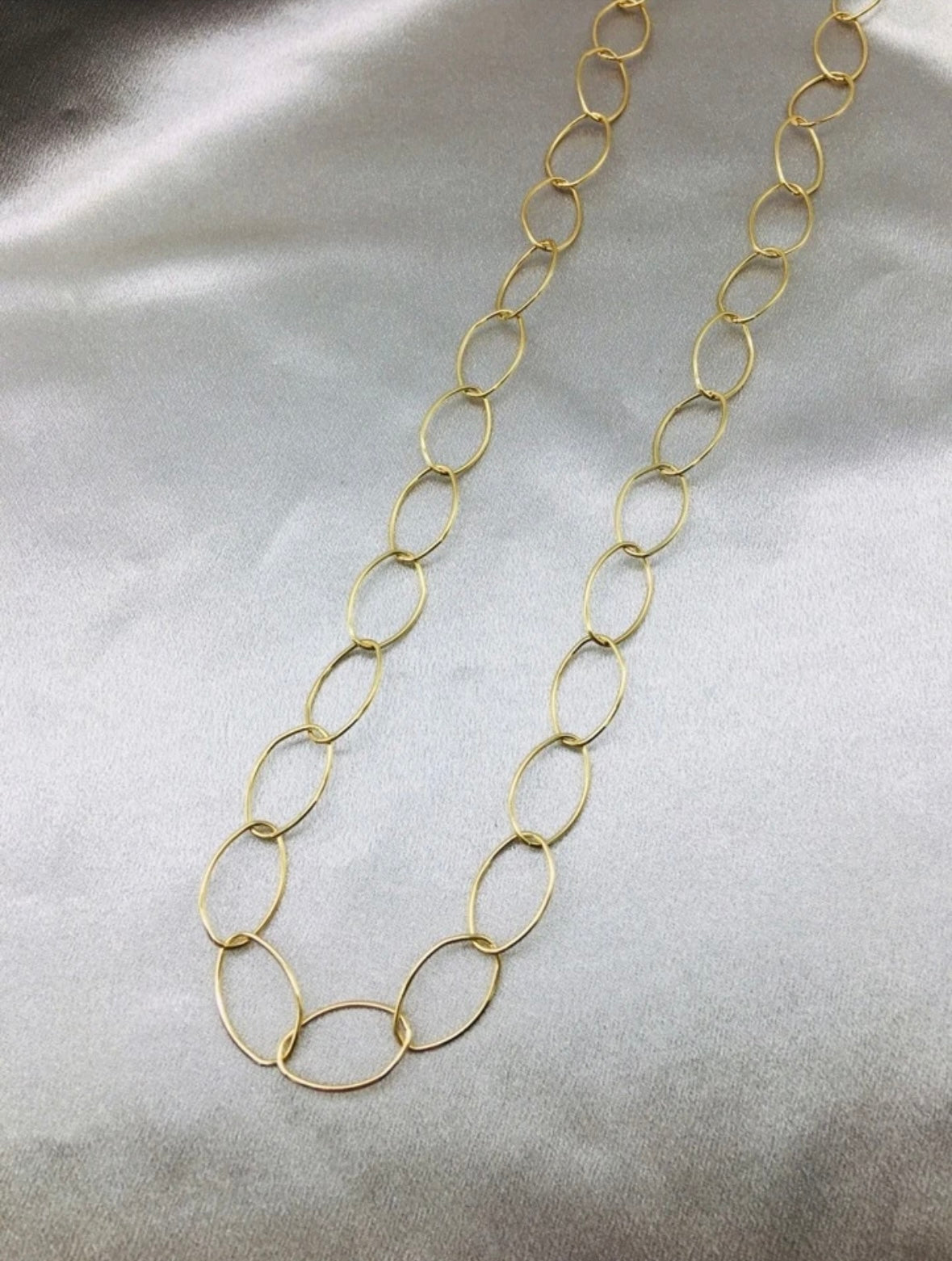 Collar cadenas dorada