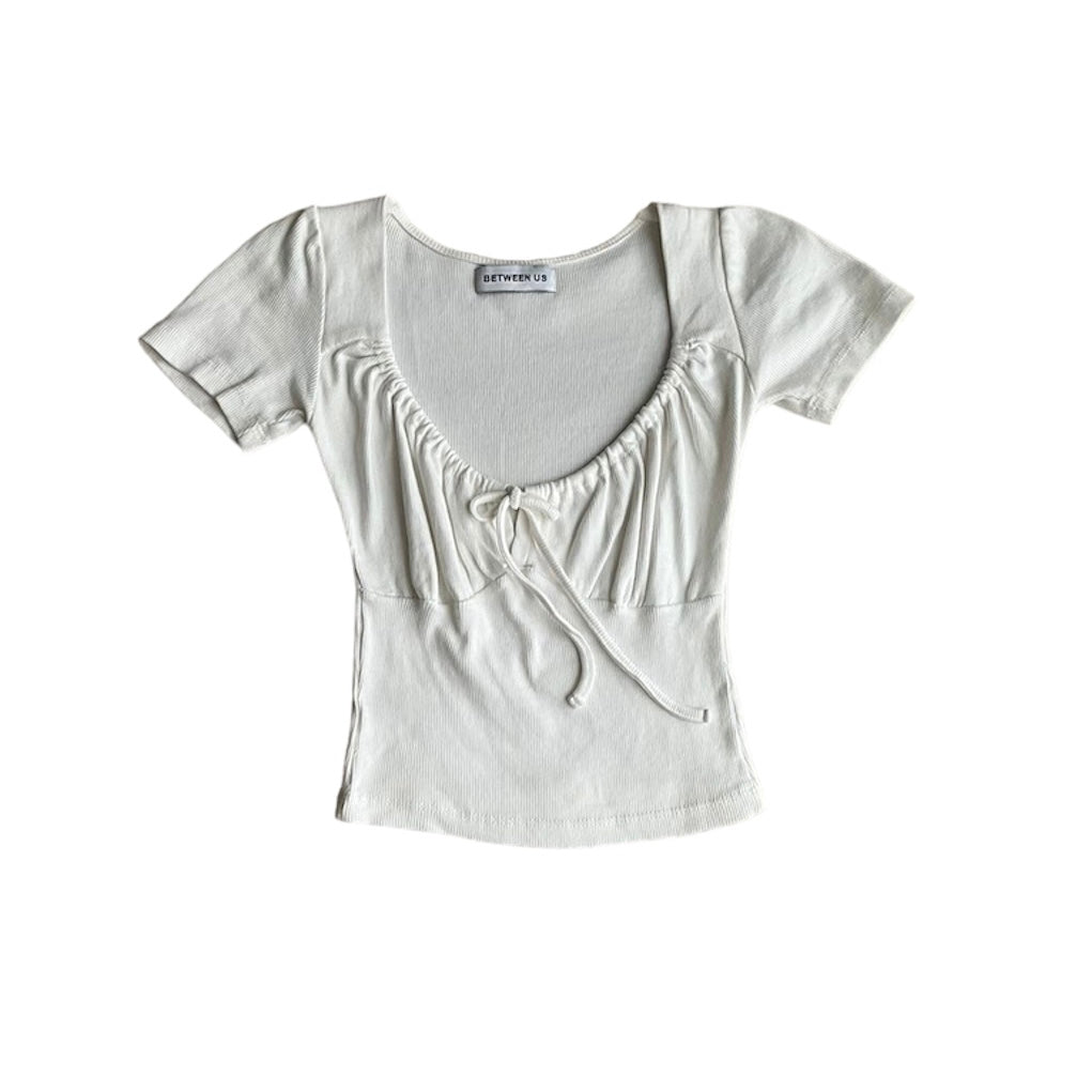 Polo crema Between us - Talla S