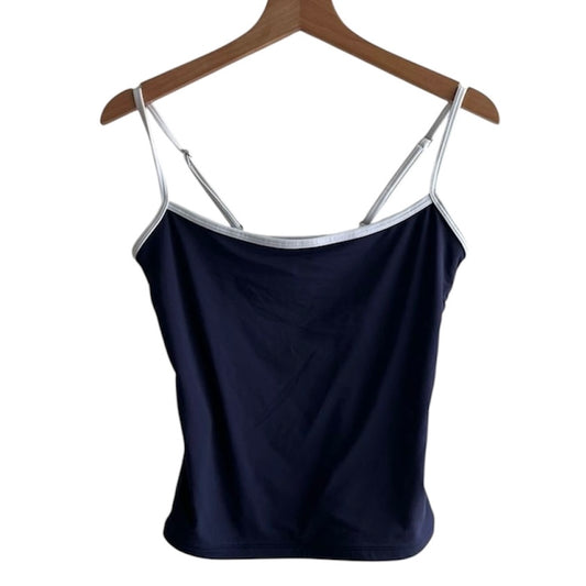 Polo azul tiras blancas Suuksess - Talla S