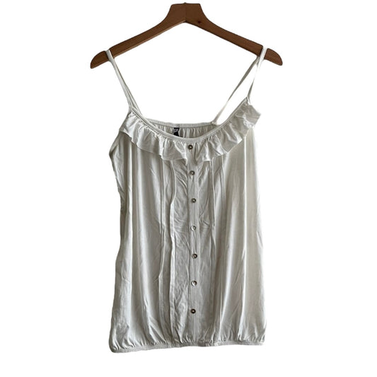 Polo blanco tiras - Talla S
