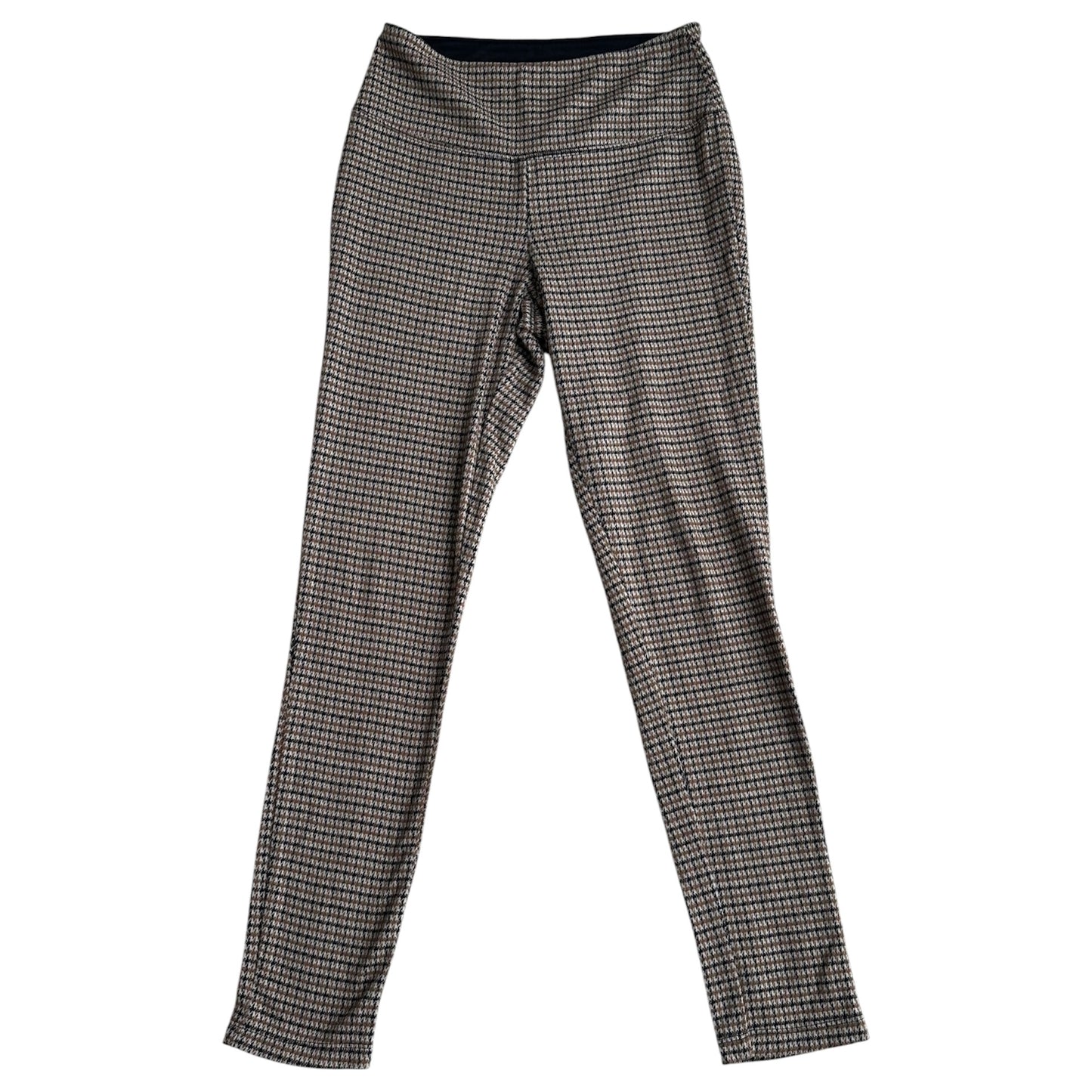 Pantalón leggins cuadros marrón - Talla S
