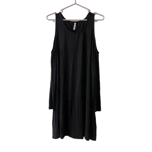 Vestido negro manga larga Index - Talla S