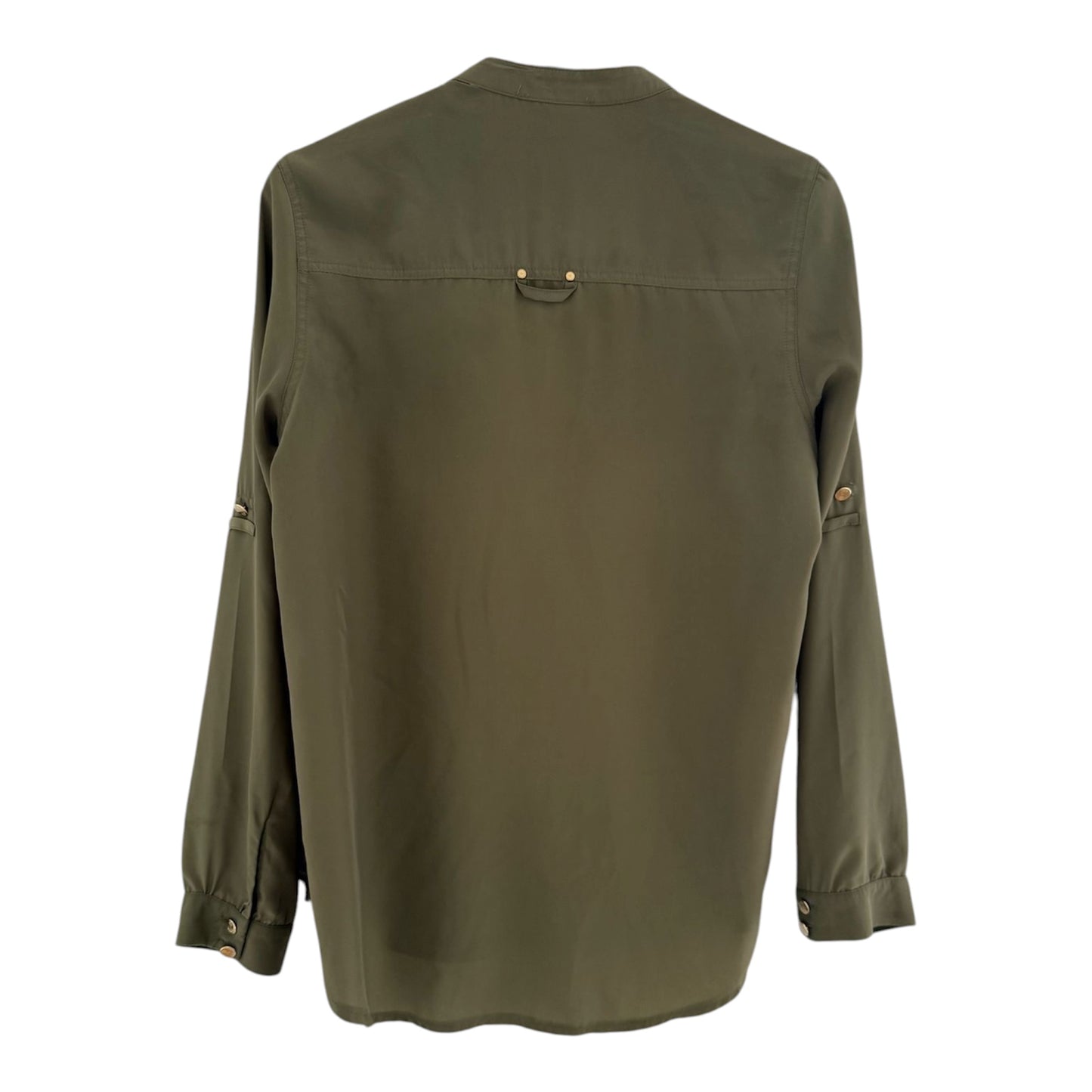 Blusa verde militar - Talla M
