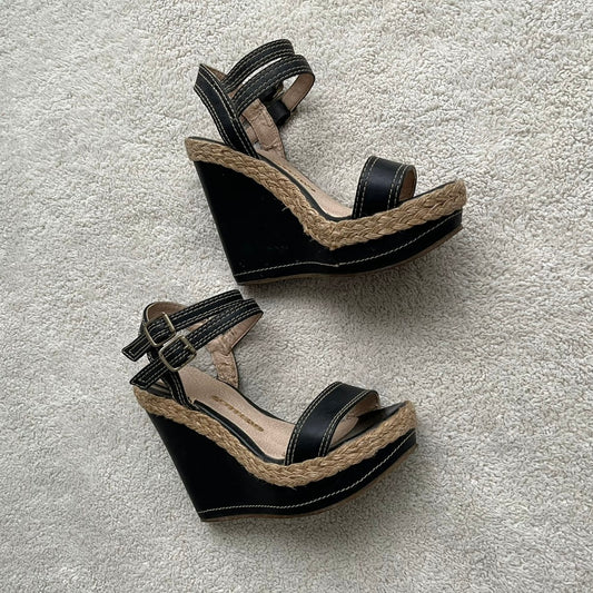 Plataformas negras Bottero - Talla 35