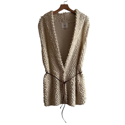 Chaleco crema de lana - Talla S