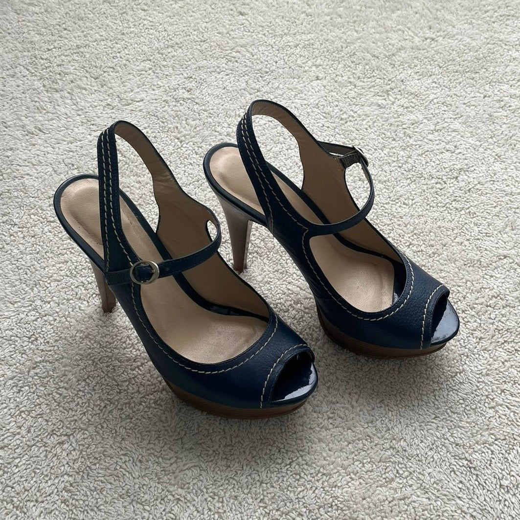 Tacos azules Páez - Talla 35