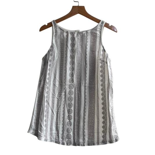 Blusa blanca estampada Sfera - Talla M