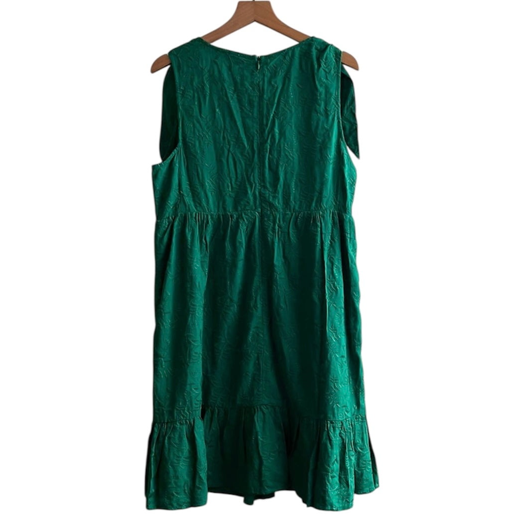 Vestido corto verde Basement - Talla L