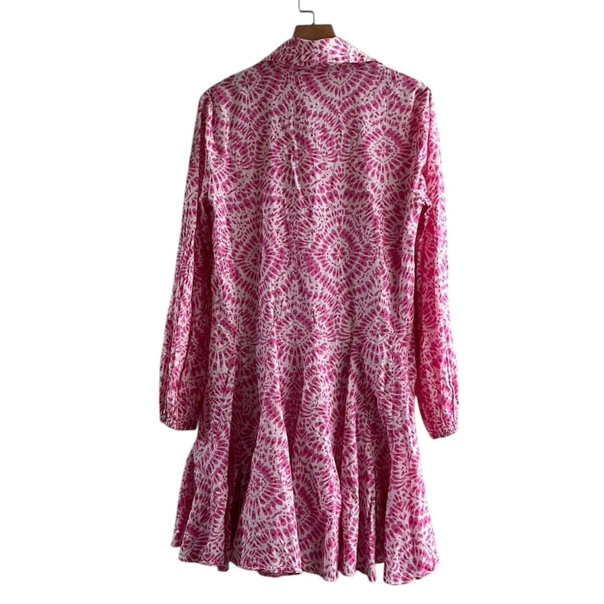 Vestido rosado manga larga Zara - Talla XS