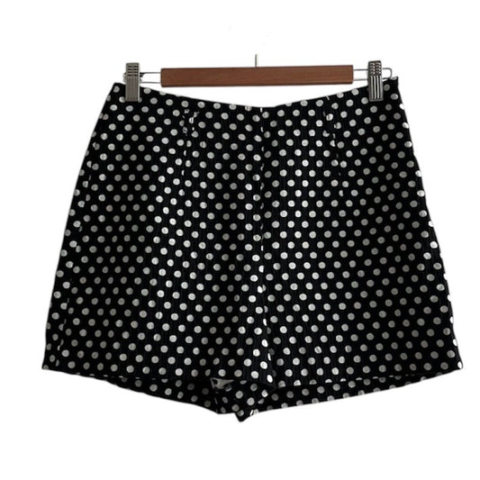 Short lunares blanco y negro Zara - Talla S