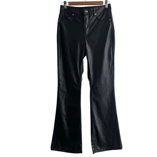 Pantalón negro tipo cuero H&M - Talla 29