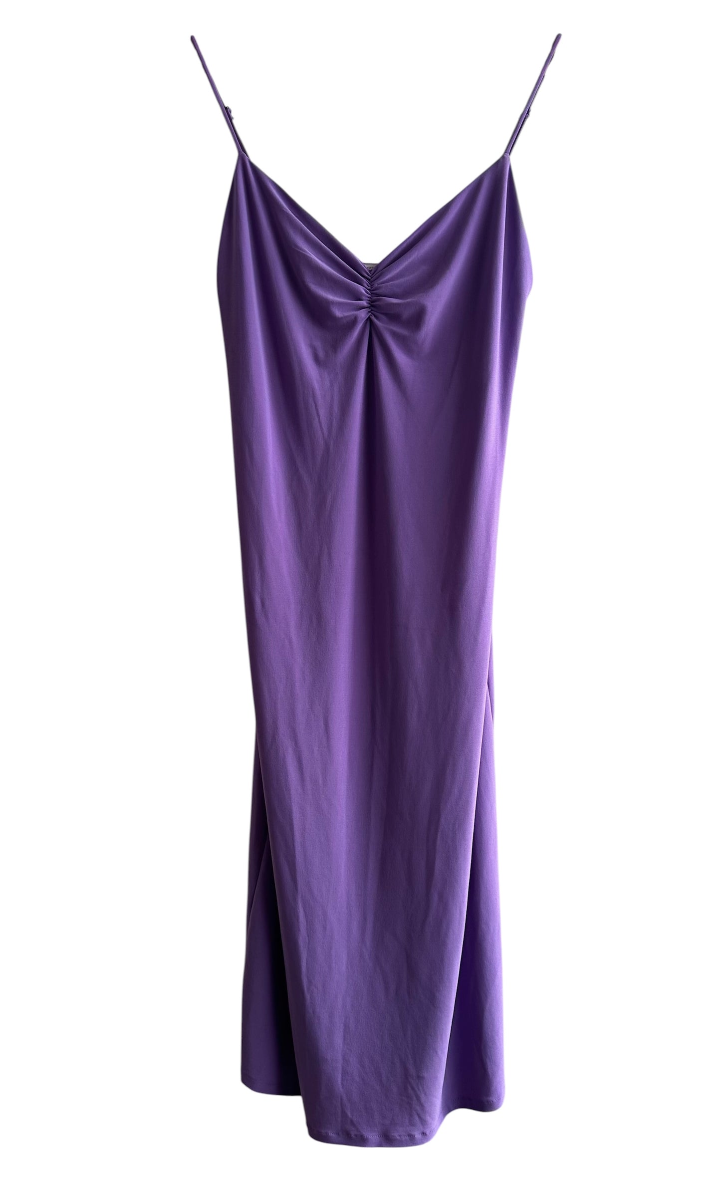 Vestido tiras lila Zara - Talla S