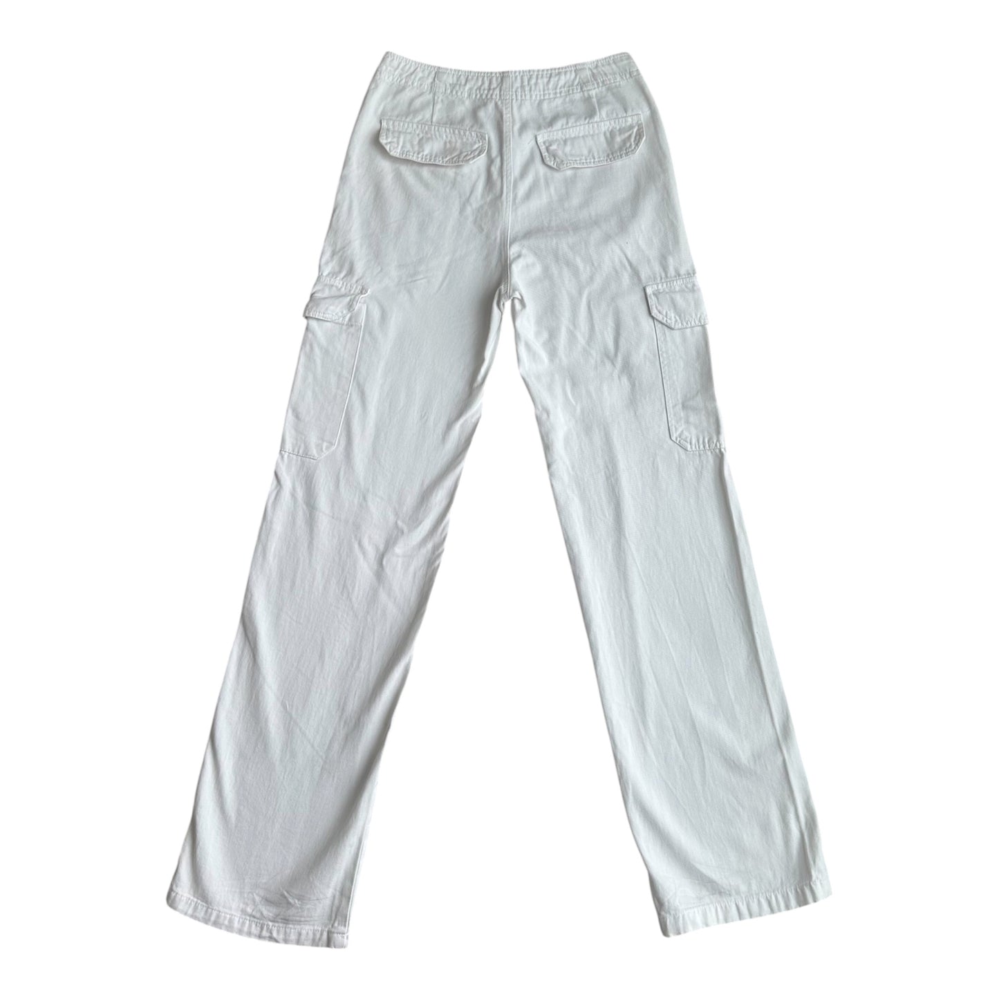 Pantalón blanco cargo Zara - Talla 24