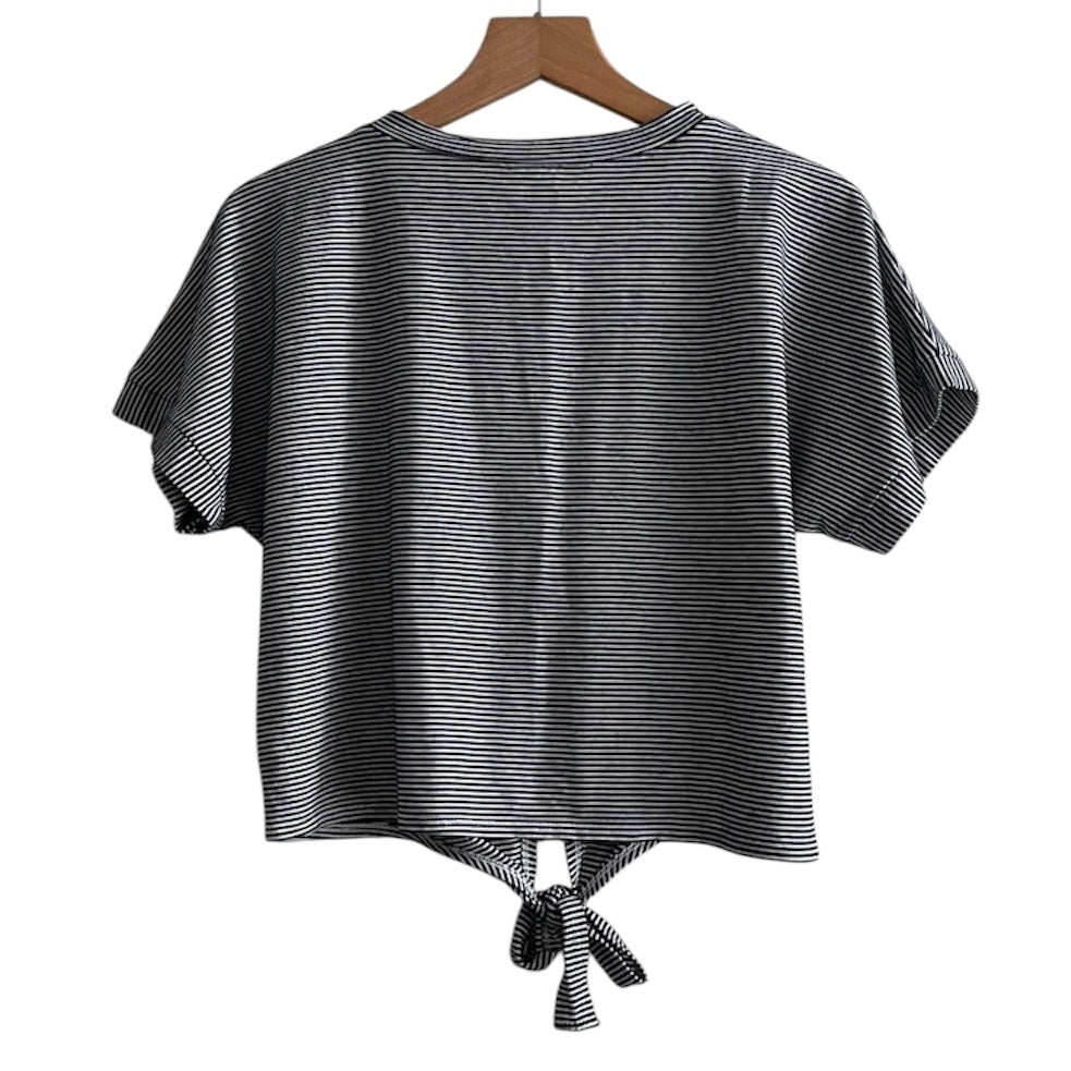 Polo azul rayas - Talla M