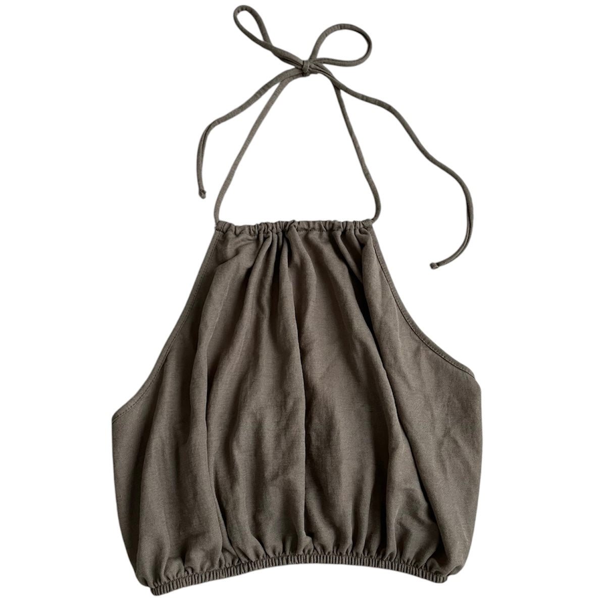 Top halter color arena Zara - Talla S
