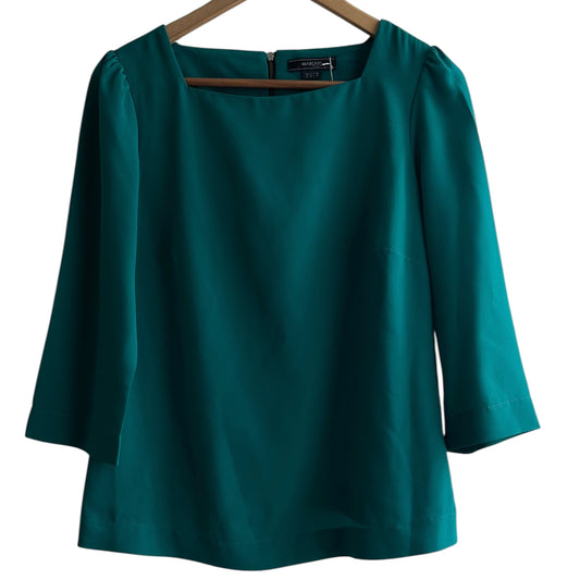 Blusa gasa verde Marquis - Talla M
