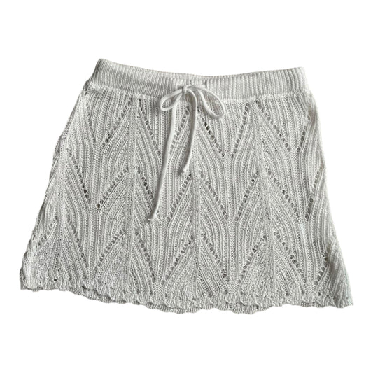 Falda crochet blanca - Talla S