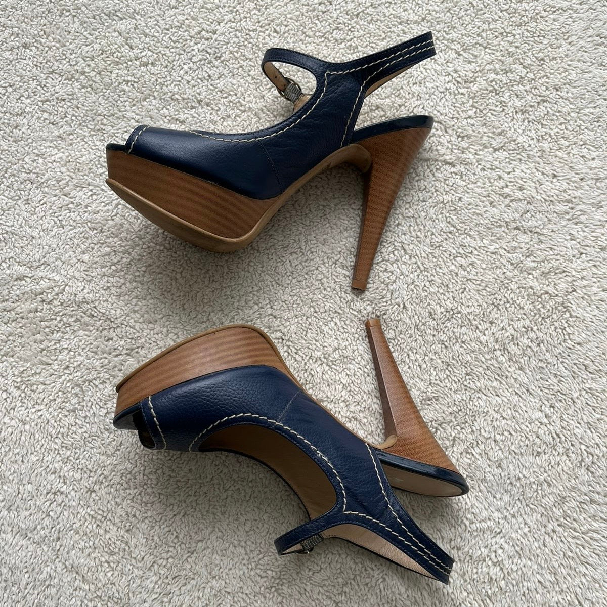 Tacos azules Páez - Talla 35