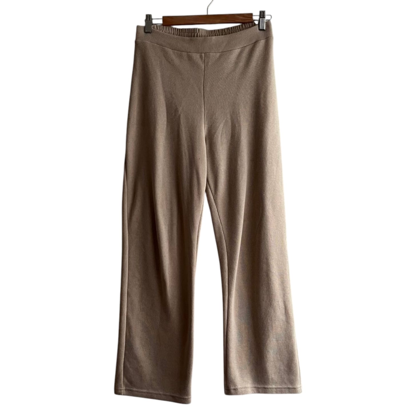 Conjunto pantalón y polera beige - Talla L