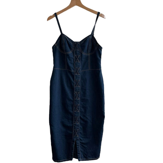 Vestido midi jean - Talla S