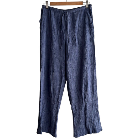 Pantalón suelto acero Zara - Talla S