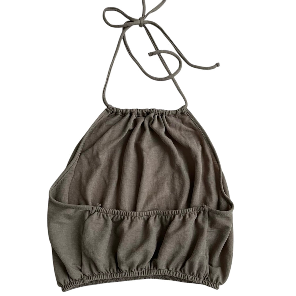 Top halter color arena Zara - Talla S
