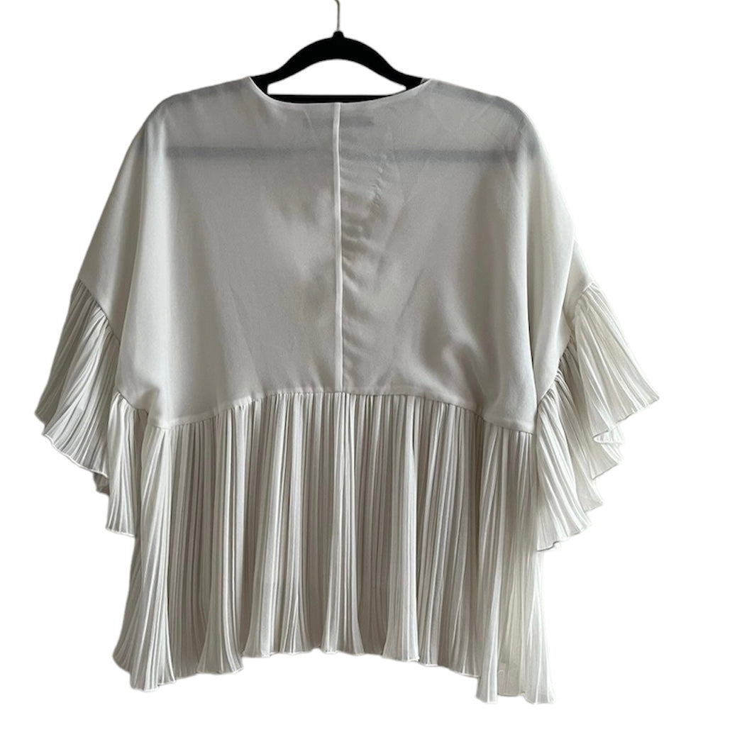 Blusa gasa blanca Zara - Talla S